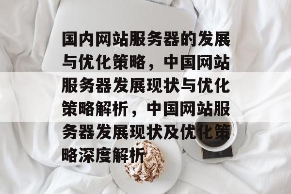 国内网站服务器的发展与优化策略，中国网站服务器发展现状与优化策略解析，中国网站服务器发展现状及优化策略深度解析