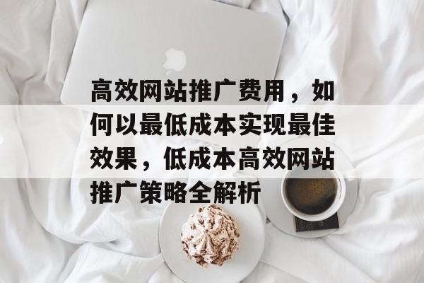 高效网站推广费用，如何以最低成本实现最佳效果，低成本高效网站推广策略全解析