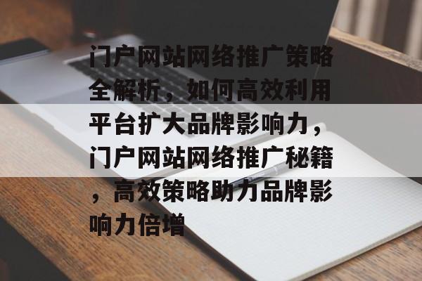 门户网站网络推广策略全解析，如何高效利用平台扩大品牌影响力，门户网站网络推广秘籍，高效策略助力品牌影响力倍增