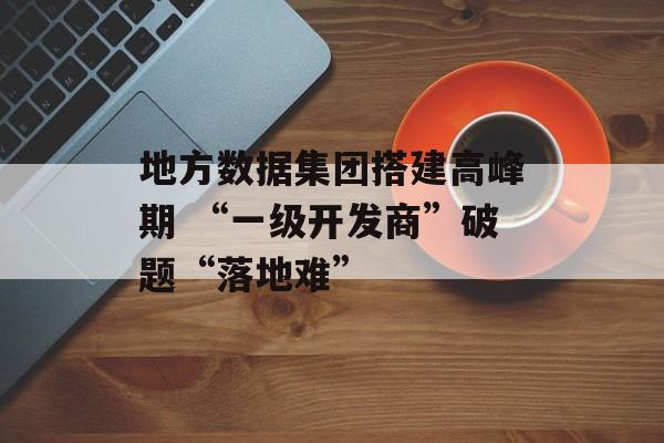 地方数据集团搭建高峰期 “一级开发商”破题“落地难” 地方数据集团搭建高峰期 “一级开发商”破题“落地难”