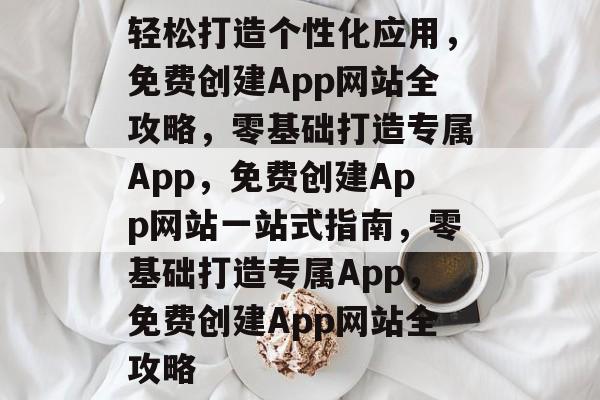 轻松打造个性化应用，免费创建App网站全攻略，零基础打造专属App，免费创建App网站一站式指南，零基础打造专属App，免费创建App网站全攻略