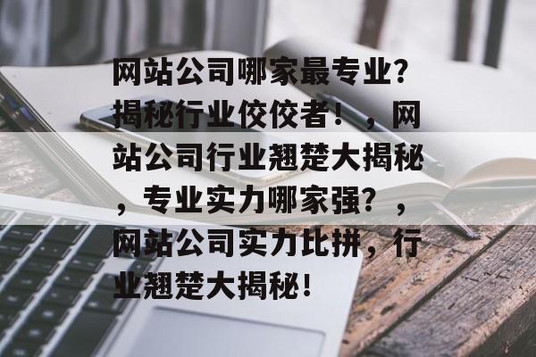 网站公司哪家最专业？揭秘行业佼佼者！，网站公司行业翘楚大揭秘，专业实力哪家强？，网站公司实力比拼，行业翘楚大揭秘！