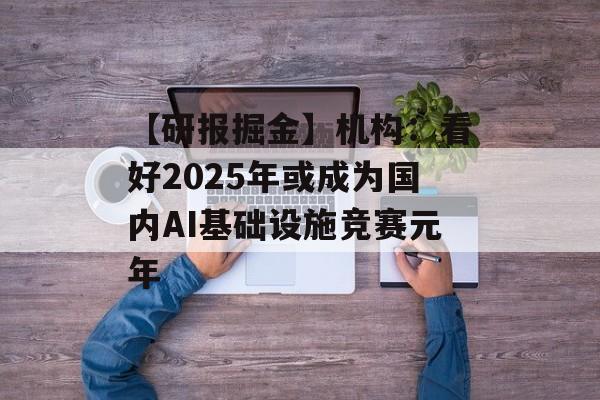 【研报掘金】机构：看好2025年或成为国内AI基础设施竞赛元年