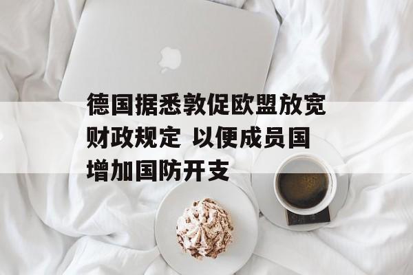 德国据悉敦促欧盟放宽财政规定 以便成员国增加国防开支