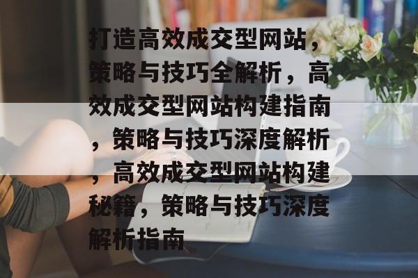 打造高效成交型网站，策略与技巧全解析，高效成交型网站构建指南，策略与技巧深度解析，高效成交型网站构建秘籍，策略与技巧深度解析指南
