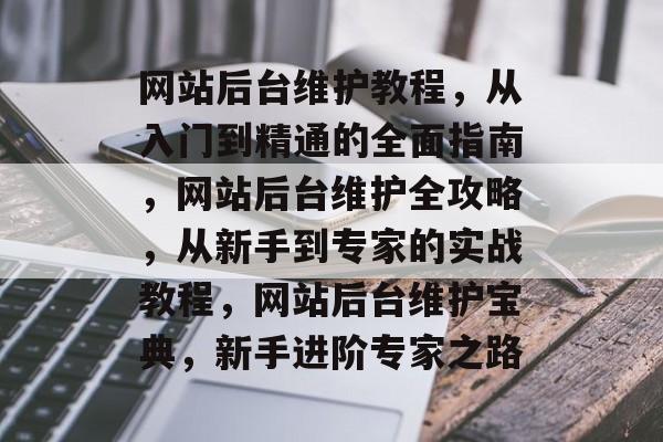 网站后台维护教程，从入门到精通的全面指南，网站后台维护全攻略，从新手到专家的实战教程，网站后台维护宝典，新手进阶专家之路