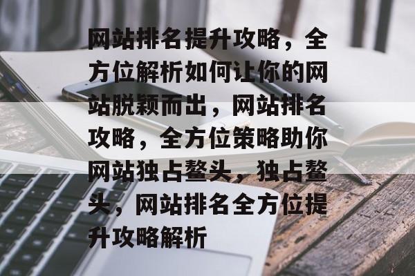 网站排名提升攻略，全方位解析如何让你的网站脱颖而出，网站排名攻略，全方位策略助你网站独占鳌头，独占鳌头，网站排名全方位提升攻略解析