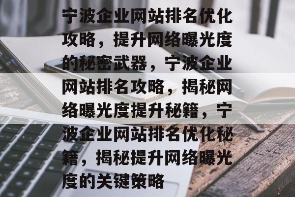 宁波企业网站排名优化攻略，提升网络曝光度的秘密武器，宁波企业网站排名攻略，揭秘网络曝光度提升秘籍，宁波企业网站排名优化秘籍，揭秘提升网络曝光度的关键策略