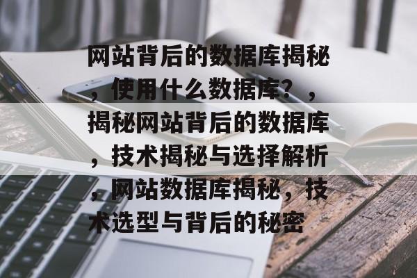 网站背后的数据库揭秘，使用什么数据库？，揭秘网站背后的数据库，技术揭秘与选择解析，网站数据库揭秘，技术选型与背后的秘密