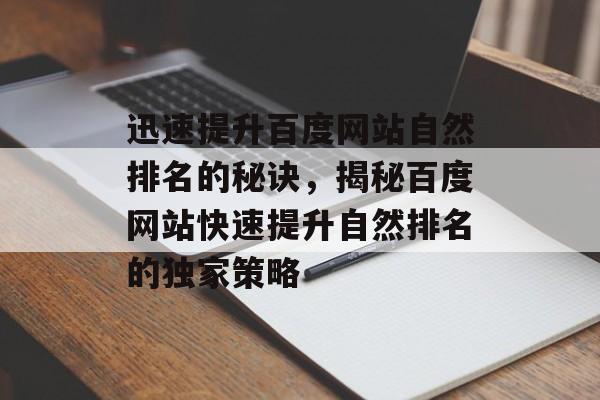 迅速提升百度网站自然排名的秘诀，揭秘百度网站快速提升自然排名的独家策略
