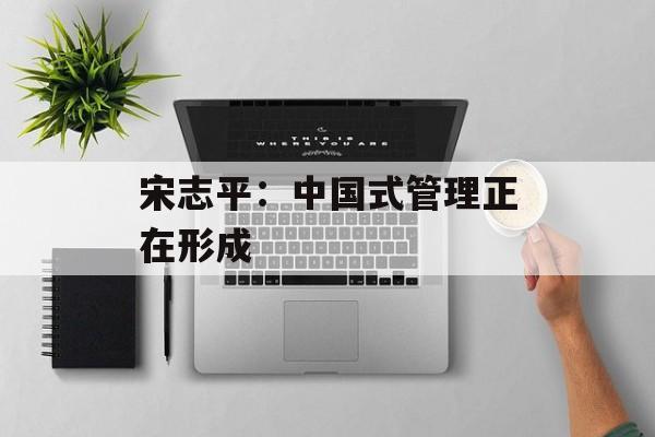 宋志平：中国式管理正在形成
