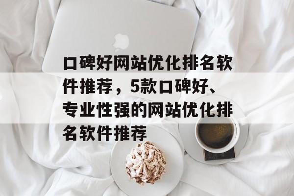 口碑好网站优化排名软件推荐，5款口碑好、专业性强的网站优化排名软件推荐