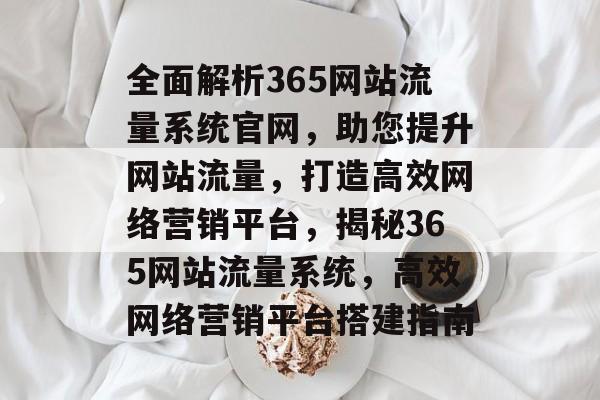 全面解析365网站流量系统官网，助您提升网站流量，打造高效网络营销平台，揭秘365网站流量系统，高效网络营销平台搭建指南
