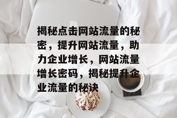 揭秘点击网站流量的秘密，提升网站流量，助力企业增长，网站流量增长密码，揭秘提升企业流量的秘诀
