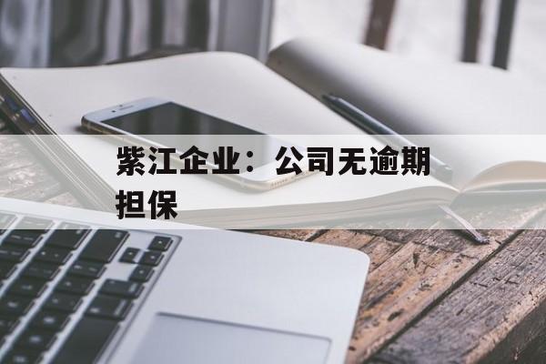 紫江企业：公司无逾期担保