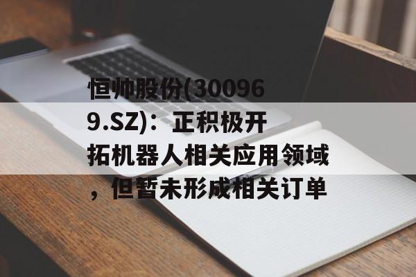 恒帅股份(300969.SZ)：正积极开拓机器人相关应用领域，但暂未形成相关订单
