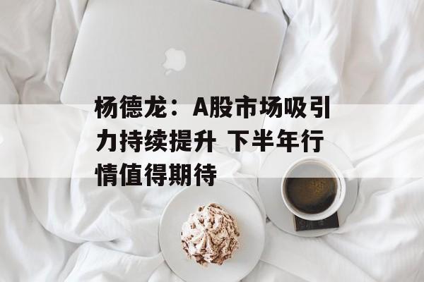 杨德龙：A股市场吸引力持续提升 下半年行情值得期待