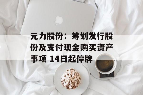 元力股份：筹划发行股份及支付现金购买资产事项 14日起停牌