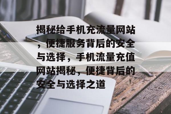 揭秘给手机充流量网站，便捷服务背后的安全与选择，手机流量充值网站揭秘，便捷背后的安全与选择之道