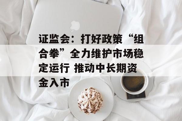 证监会：打好政策“组合拳”全力维护市场稳定运行 推动中长期资金入市