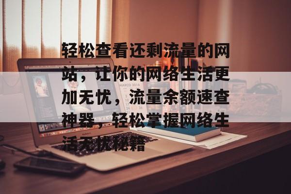 轻松查看还剩流量的网站，让你的网络生活更加无忧，流量余额速查神器，轻松掌握网络生活无忧秘籍