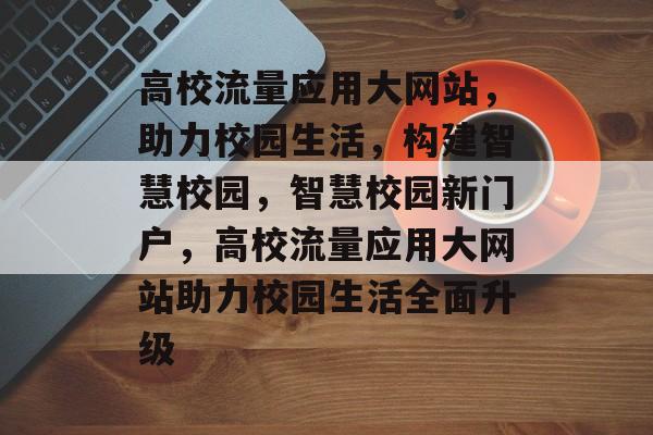 高校流量应用大网站，助力校园生活，构建智慧校园，智慧校园新门户，高校流量应用大网站助力校园生活全面升级